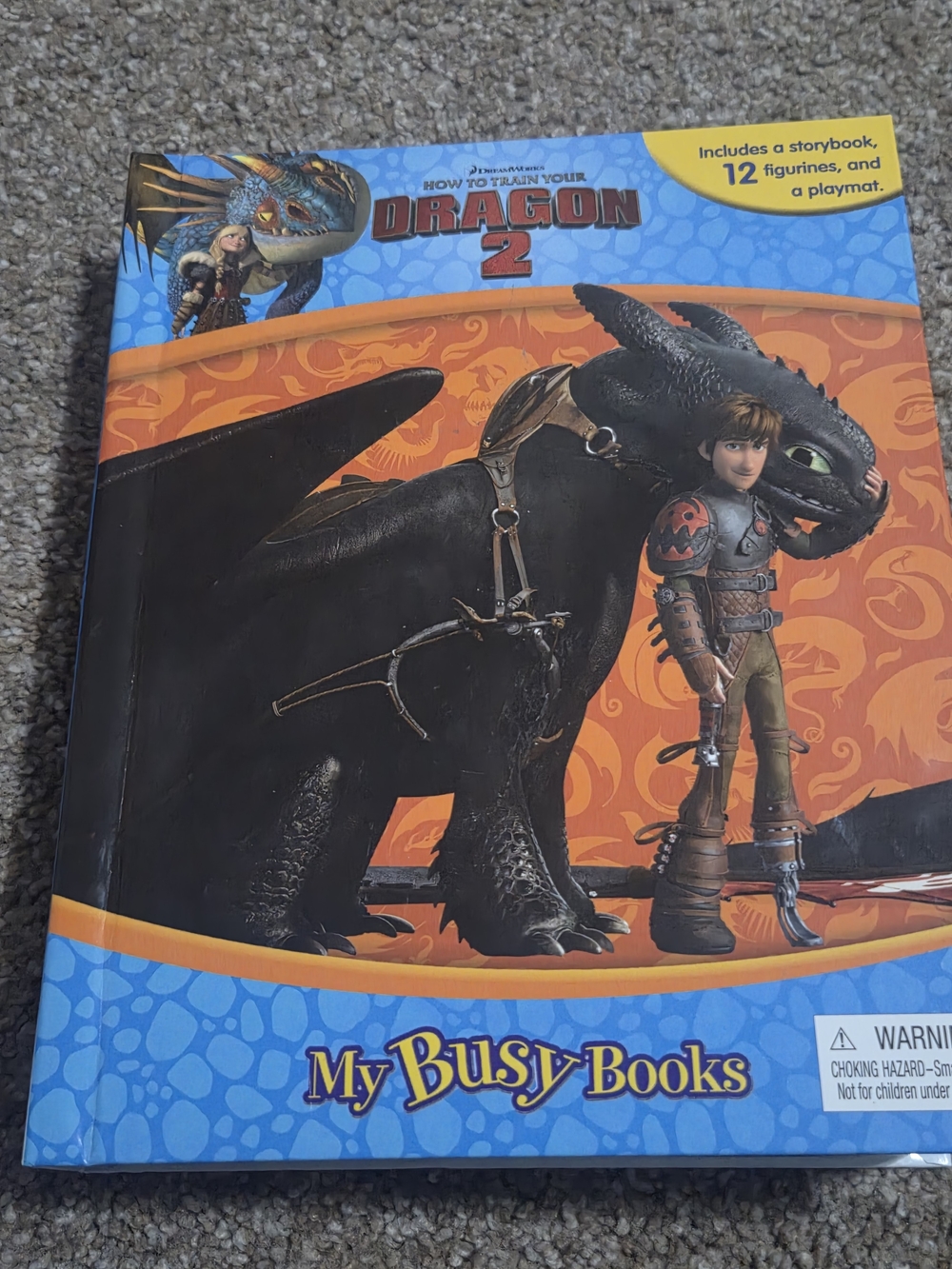 How to Train Your Dragon 2 My Busy Book/books Pac Man Lot Toys